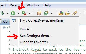 Setting up Karel the Robot In Eclipse | Ycsoftware.net