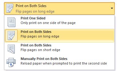 long edge vs shot edge double sided printing