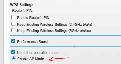 Set up Netgear R6300 as Access Point